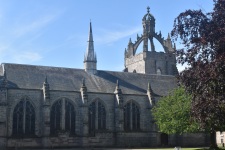 The cathedral in Aberdeen's old university