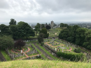 the view from Stirling Castle - Doesn't it just make you want to write a story?